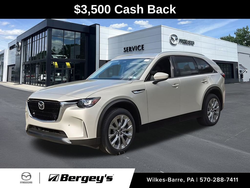 Gray (Platinum Quartz) 2026 Mazda CX-90 SUV / Crossover All-Wheel Drive 8-Speed Automatic
