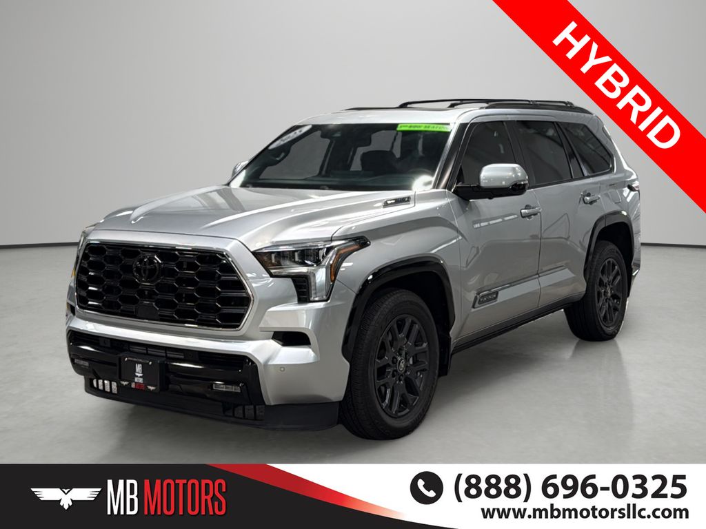 Celestial Silver Metallic 2025 Toyota Sequoia SUV / Crossover Four-Wheel Drive Automatic