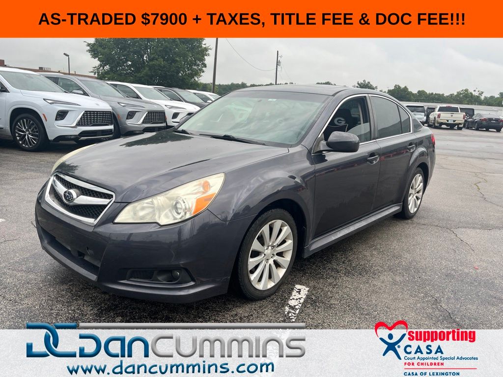 Graphite Gray Metallic 2010 Subaru Legacy Sedan All-Wheel Drive Continuously Variable Transmission
