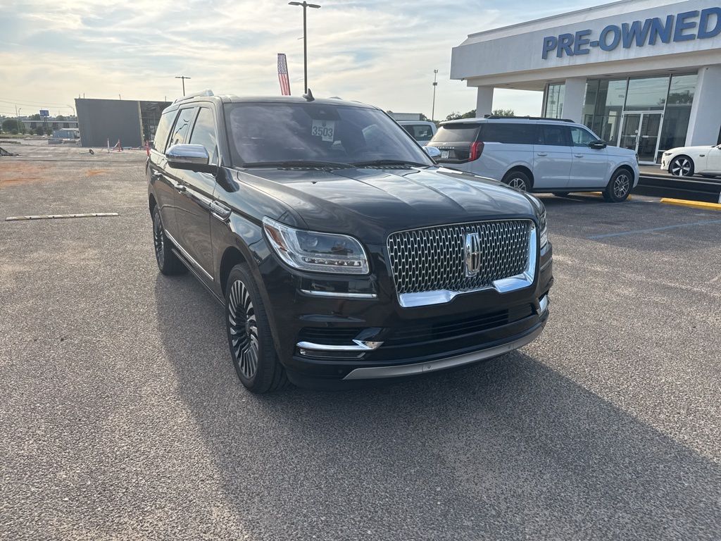 2020 Infinite Black Lincoln Navigator Black Label 4X4 SUV