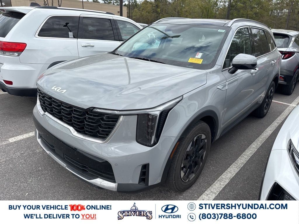 Wolf Gray 2025 Kia Sorento S FWD SUV / Crossover Front-Wheel Drive 8-Speed Automatic