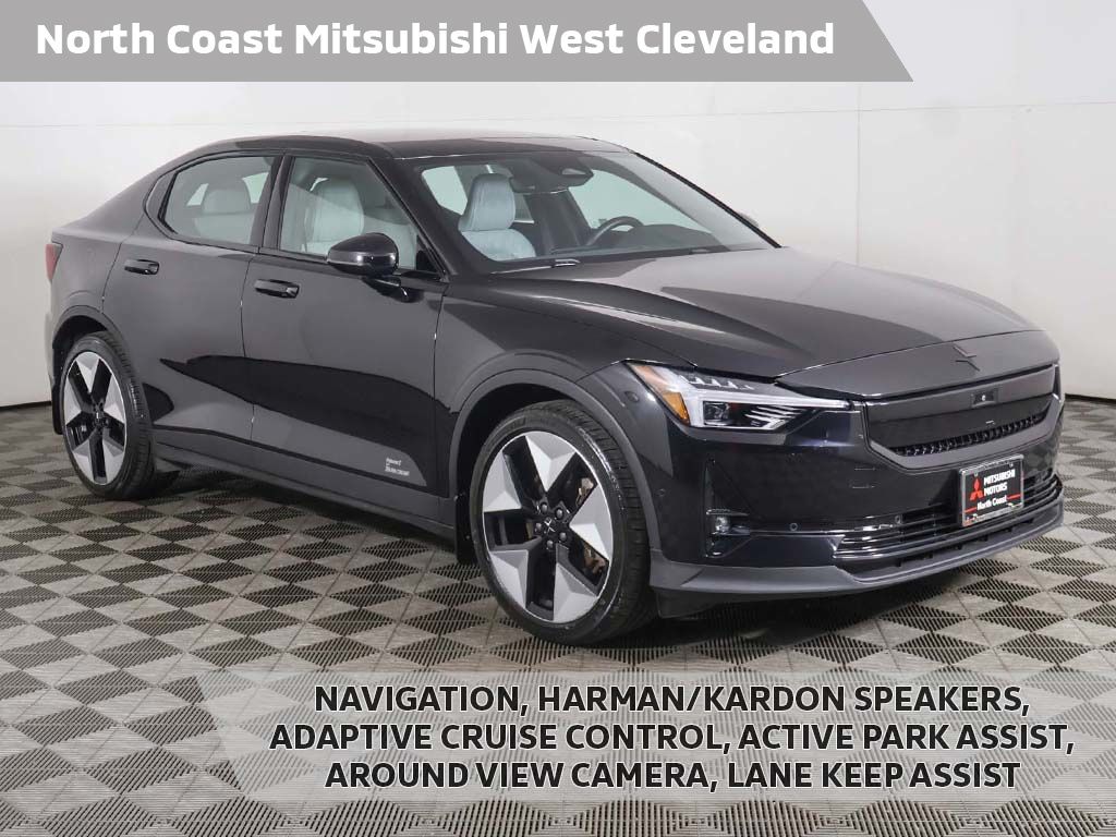 Black 2024 Polestar 2 Long Range Dual Motor AWD Sedan All-Wheel Drive 1-Speed Automatic