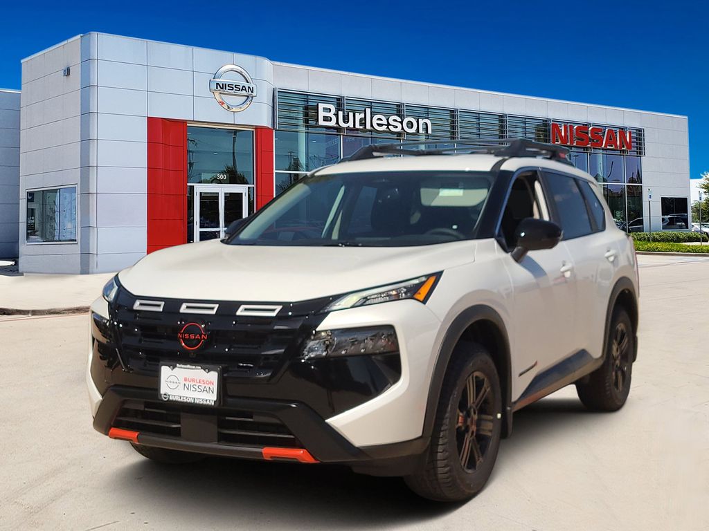 Everest White Pearl Tricoat 2026 Nissan Rogue SUV / Crossover All-Wheel Drive Continuously Variable Transmission