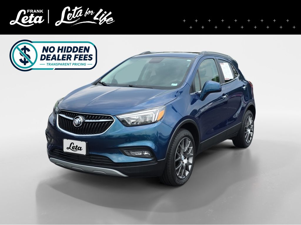 Blue (Deep Azure Metallic) 2020 Buick Encore SUV / Crossover All-Wheel Drive 6-Speed Automatic Overdrive