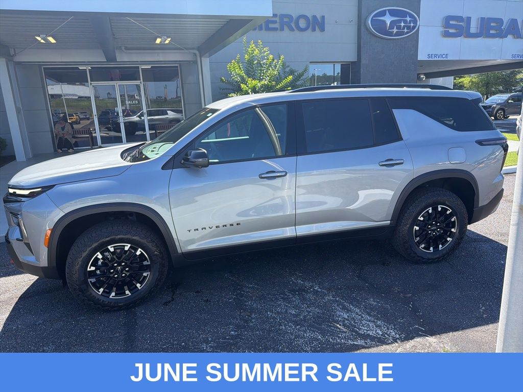 Sterling Gray Metallic 2026 Chevrolet Traverse Z71 AWD SUV / Crossover Four-Wheel Drive 8-Speed Automatic