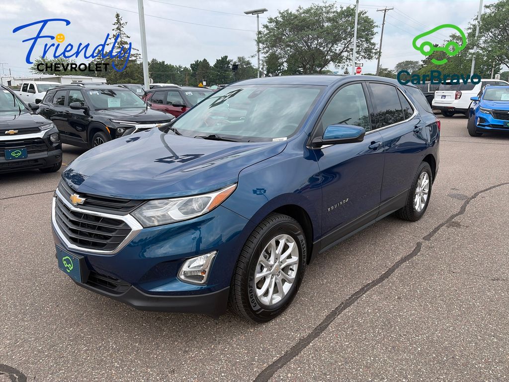 Pacific Blue Metallic 2020 Chevrolet Equinox SUV / Crossover Front-Wheel Drive 6-Speed Automatic Overdrive