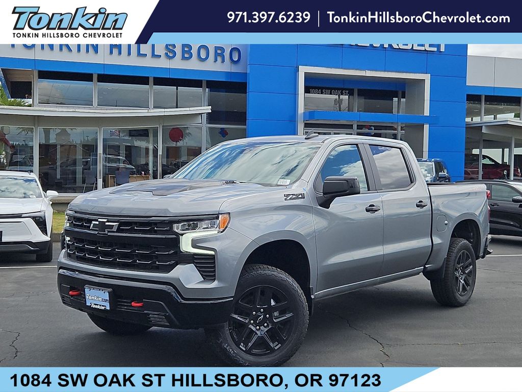 Sterling Gray Metallic 2026 Chevrolet Silverado 1500 Pickup Truck Four-Wheel Drive Automatic