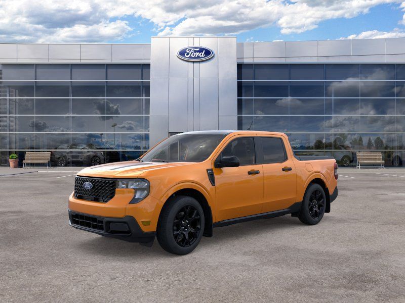 Orange Fury Metallic Tri-Coat 2026 Ford Maverick Pickup Truck All-Wheel Drive 8-Speed Automatic