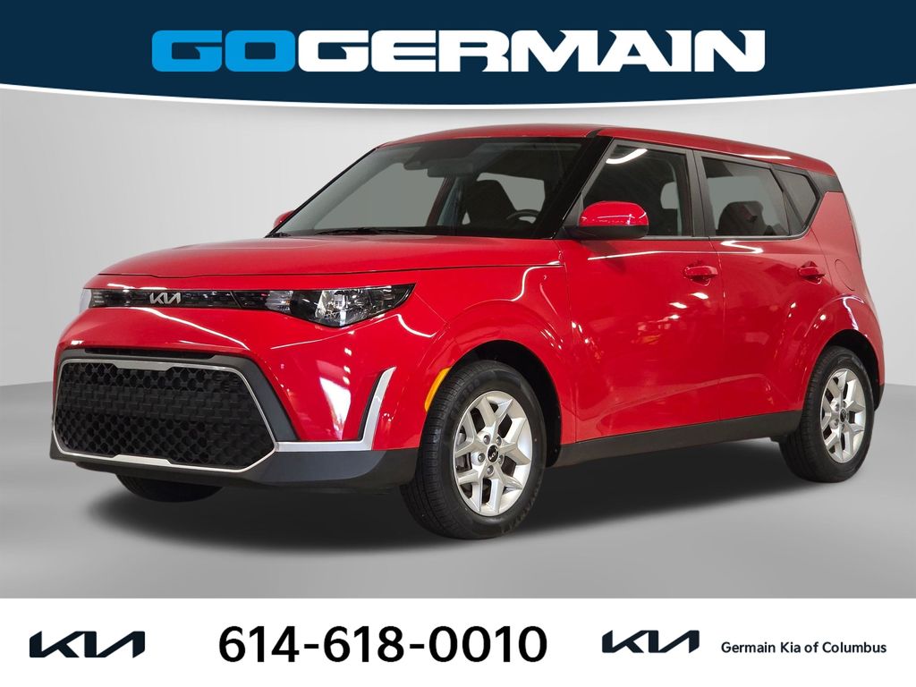 Inferno Red 2023 Kia Soul SUV / Crossover Front-Wheel Drive Continuously Variable Transmission
