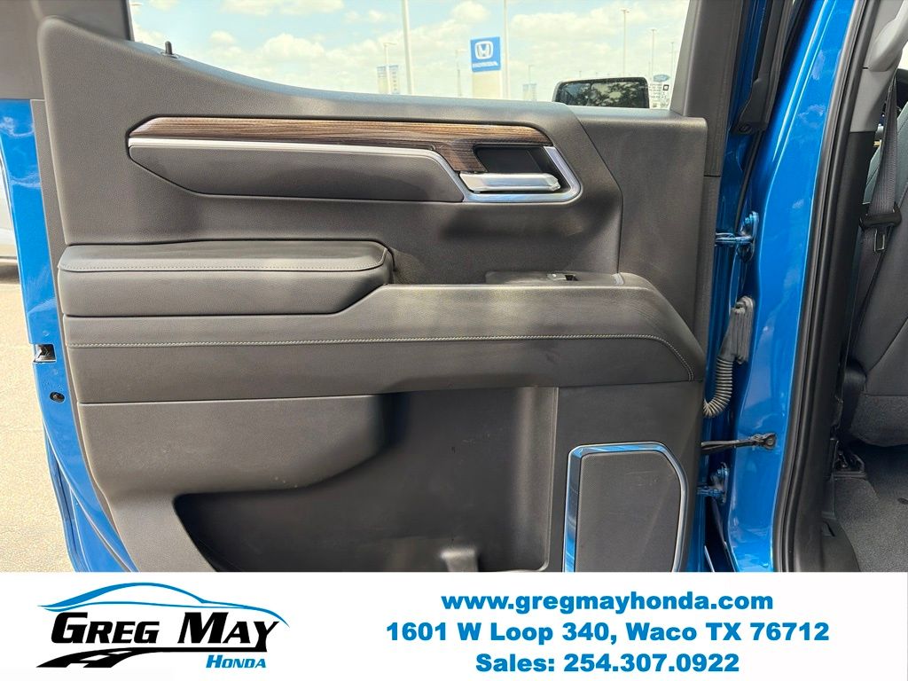 2022 Chevrolet Silverado 1500 LT Blue at Greg May Honda