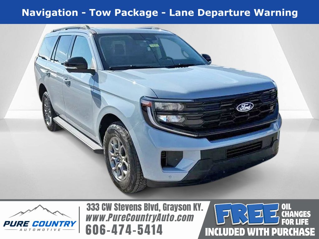 Glacier Gray Metallic Tri-Coat 2027 Ford Expedition SUV / Crossover Four-Wheel Drive Automatic