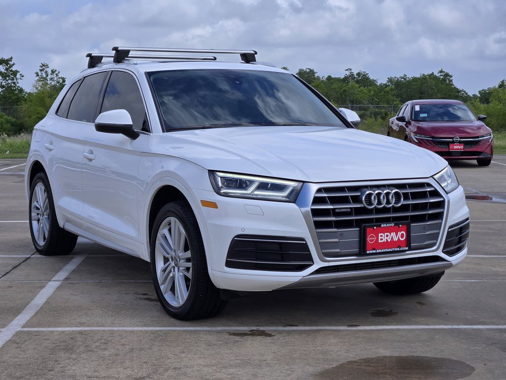 2019 Audi Q5 2.0T Premium Plus White at Legacy Ford