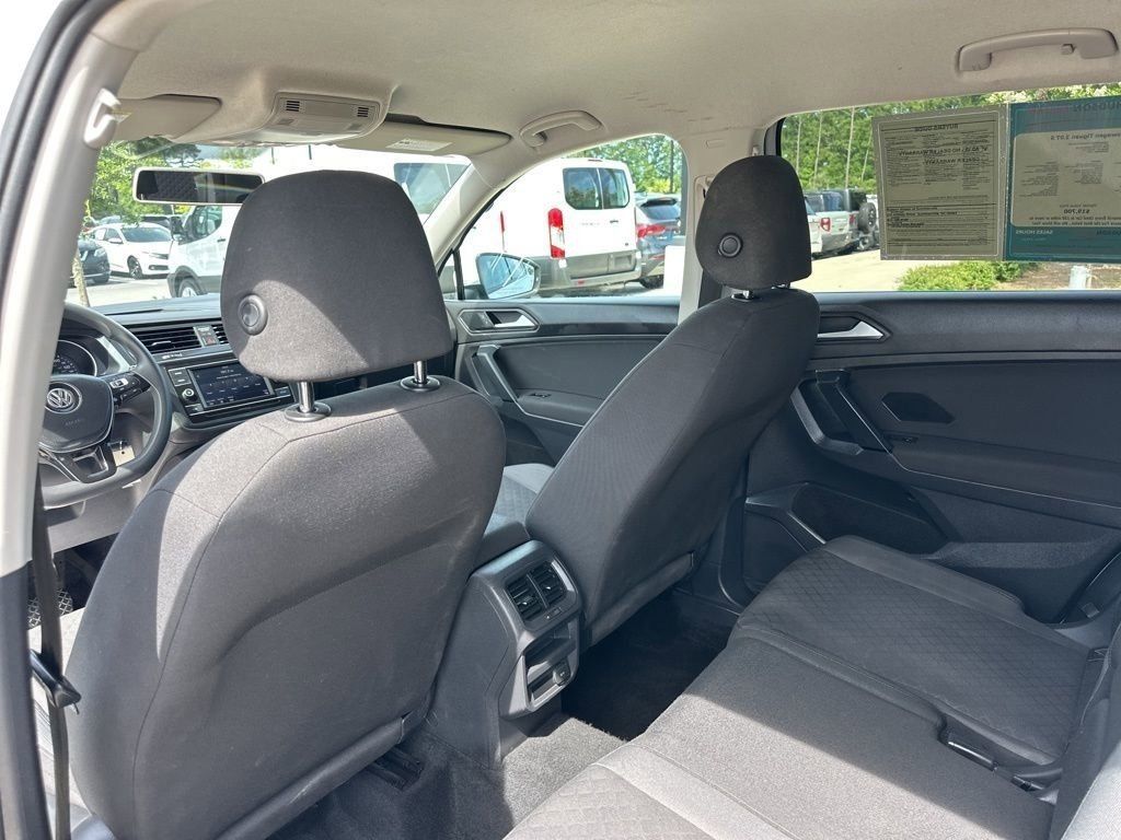 2019 Pure White Volkswagen Tiguan 2.0T S FWD SUV