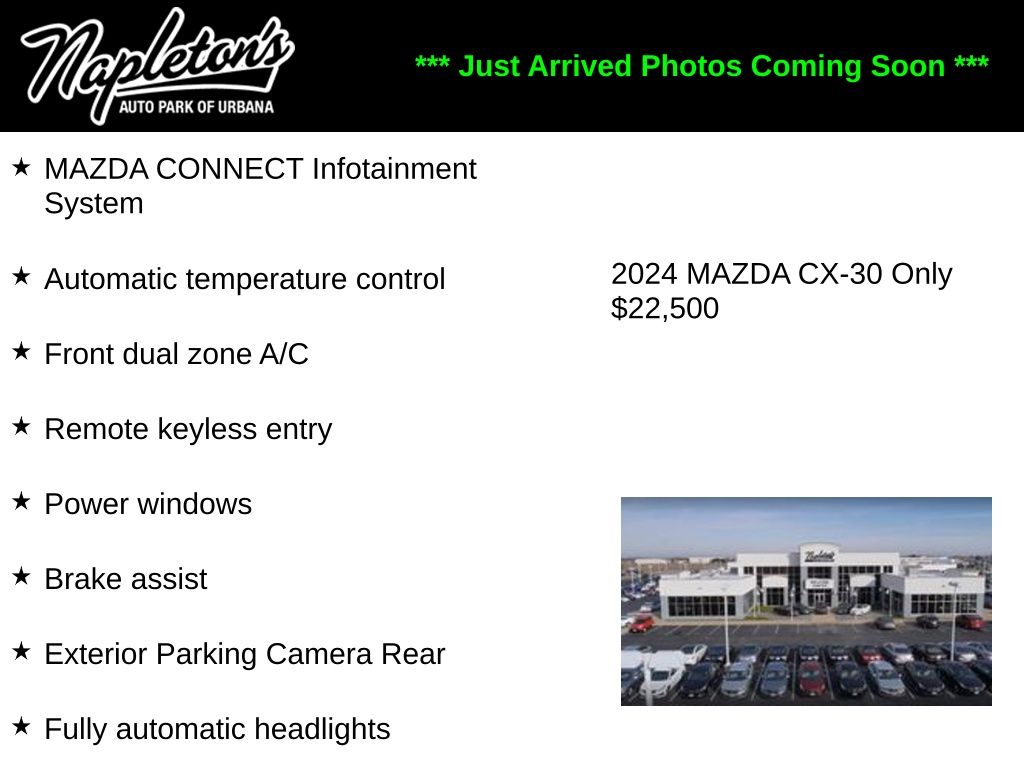 2024 Mazda CX-30 2.5 S Select Sport AWD