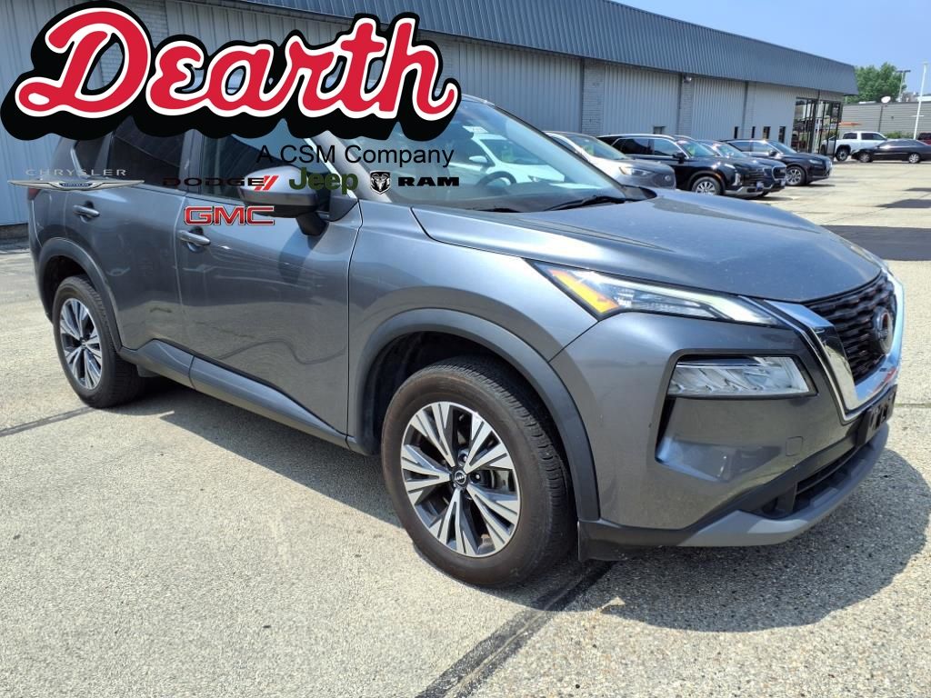 Gray (Gun Metallic) 2023 Nissan Rogue SV AWD SUV / Crossover All-Wheel Drive Continuously Variable Transmission