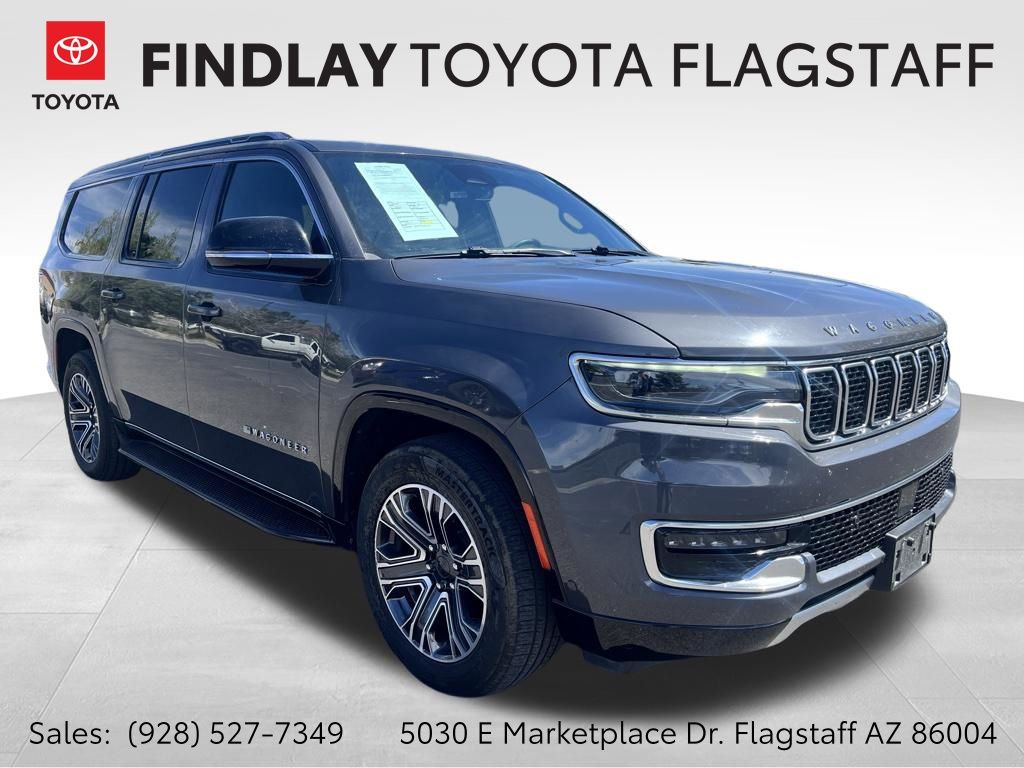 Baltic Gray Metallic Clearcoat 2024 Jeep Wagoneer L Series II 4WD SUV / Crossover Four-Wheel Drive 8-Speed Automatic