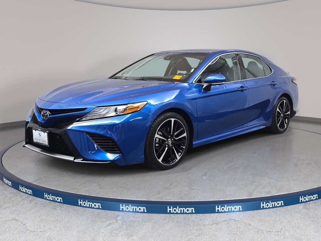 Blue Streak Metallic 2018 Toyota Camry XSE Sedan Front-Wheel Drive 8-Speed Automatic