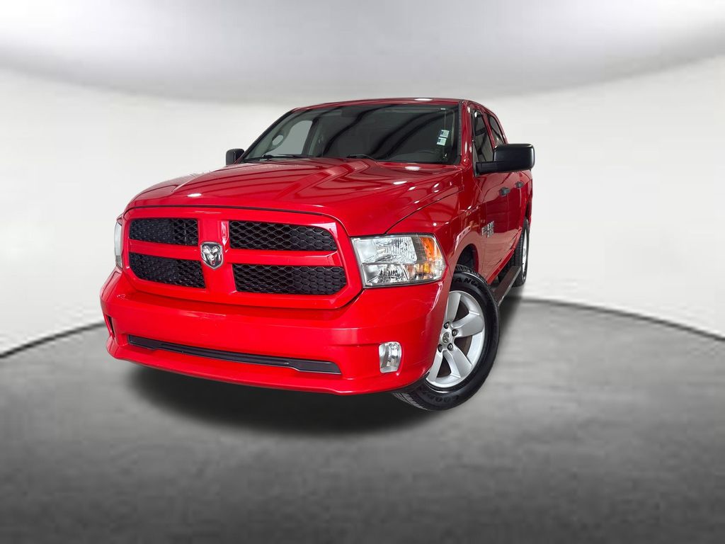 Flame Red Clearcoat 2014 RAM 1500 Pickup Truck 4X2 6-Speed Automatic