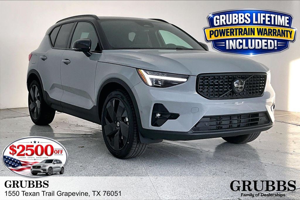 Gray Metallic 2026 Volvo XC40 SUV / Crossover All-Wheel Drive Automatic