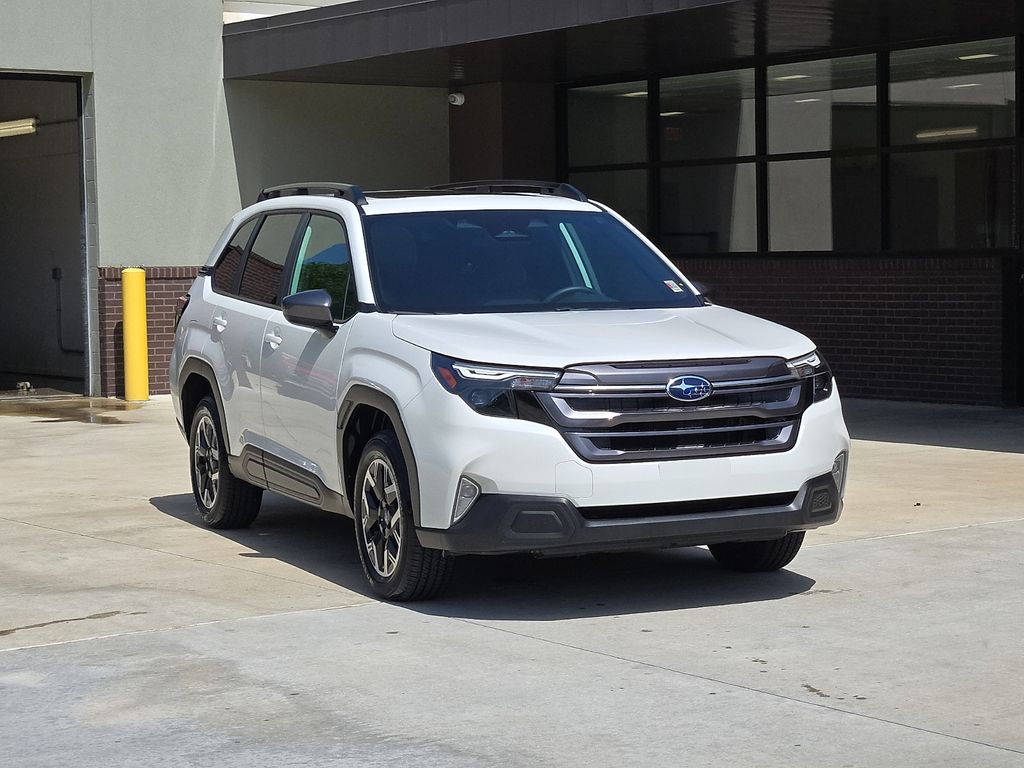 Crystal White Pearl 2026 Subaru Forester SUV / Crossover All-Wheel Drive Continuously Variable Transmission
