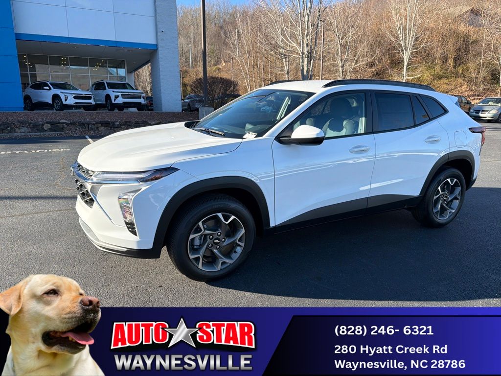 new 2025 Chevrolet Trax car, priced at $24,565