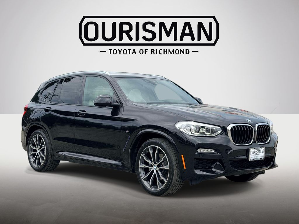 Black Sapphire Metallic 2019 BMW X3 xDrive30i AWD SUV / Crossover All-Wheel Drive 8-Speed Automatic