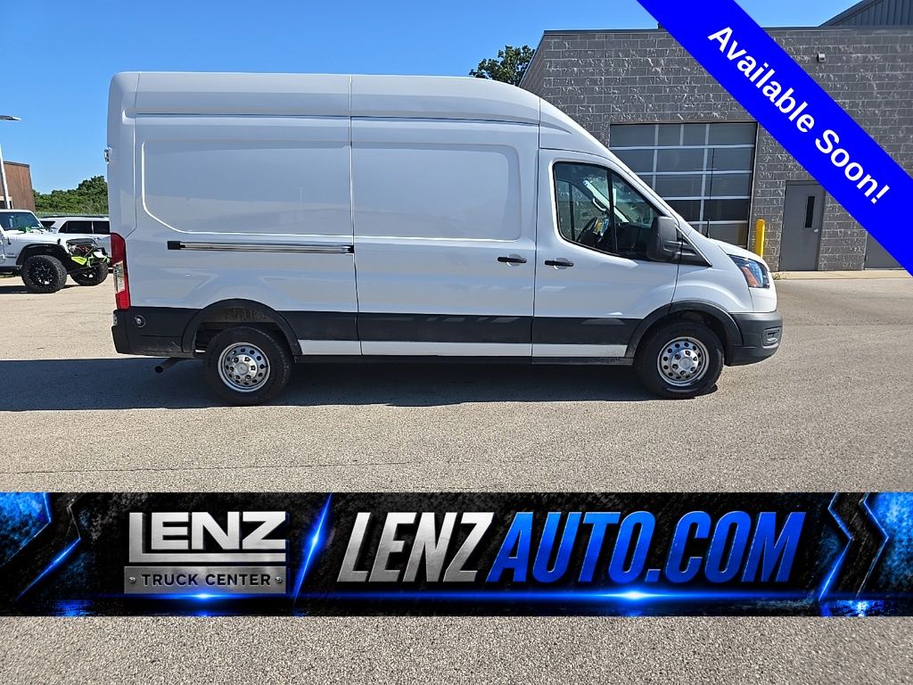 Oxford White 2025 Ford Transit Cargo Van All-Wheel Drive 