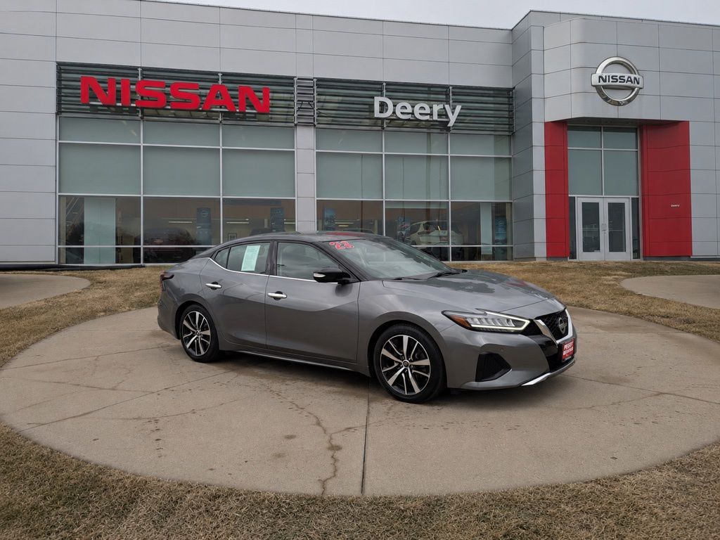 Gray (Gun Metallic) 2023 Nissan Maxima SL FWD Sedan Continuously Variable Transmission