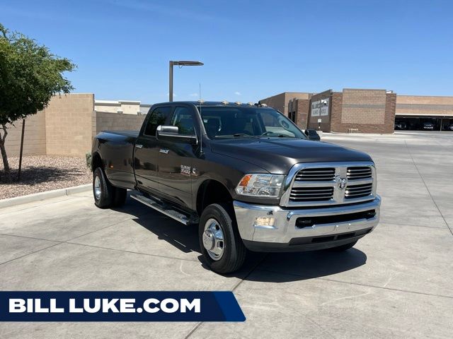 Crystal Metallic 2018 RAM 3500 Big Horn Crew Cab LB DRW 4WD Pickup Truck Four-Wheel Drive 6-Speed Automatic