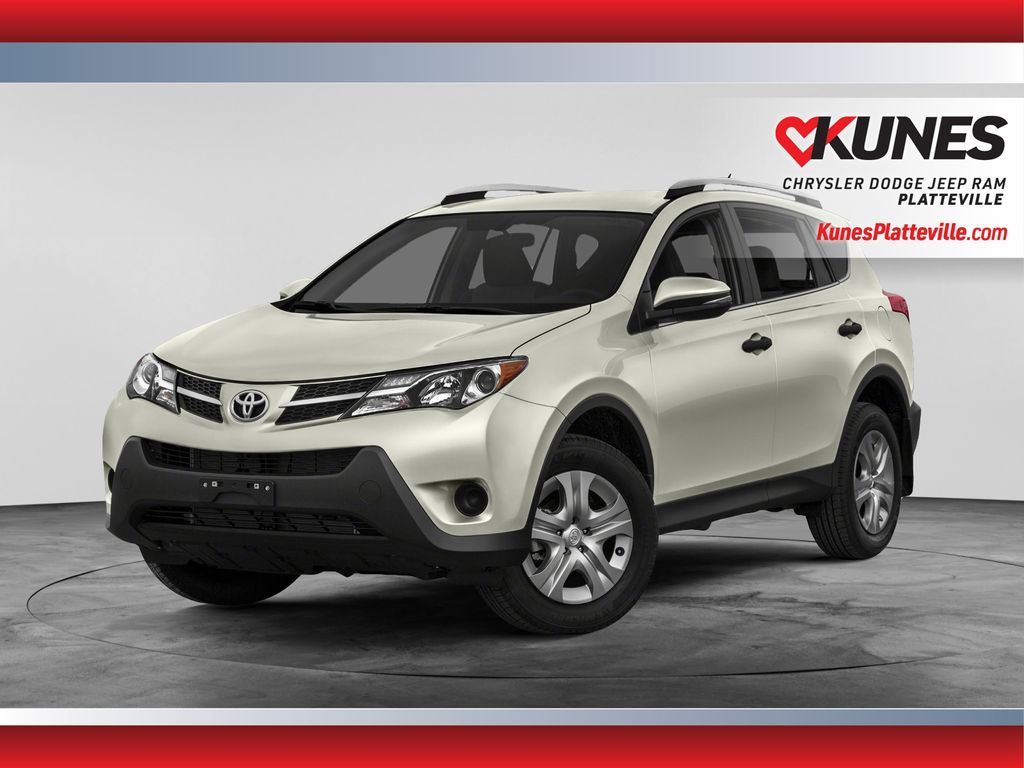 White (Blizzard Pearl) 2015 Toyota RAV4 SUV / Crossover All-Wheel Drive 6-Speed Automatic