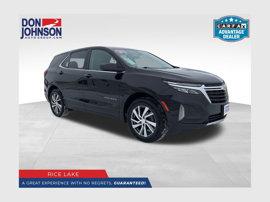 Mosaic Black Metallic 2023 Chevrolet Equinox SUV / Crossover Four-Wheel Drive 6-Speed Automatic Overdrive