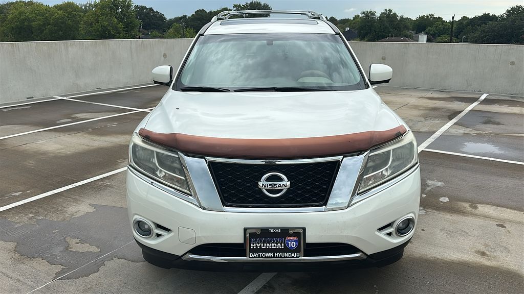 2014 Nissan Pathfinder Platinum White at Toyota of Kenner