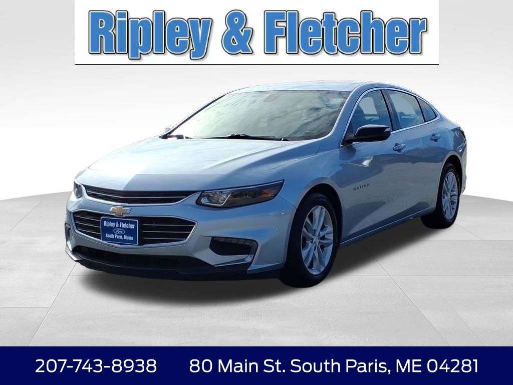 Arctic Blue Metallic 2018 Chevrolet Malibu LT FWD Sedan Front-Wheel Drive 6-Speed Automatic