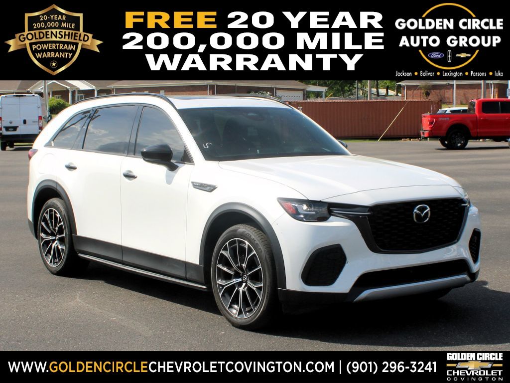 Rhodium White Premium 2025 Mazda CX-70 PHEV Premium Plus AWD SUV / Crossover All-Wheel Drive 8-Speed Automatic