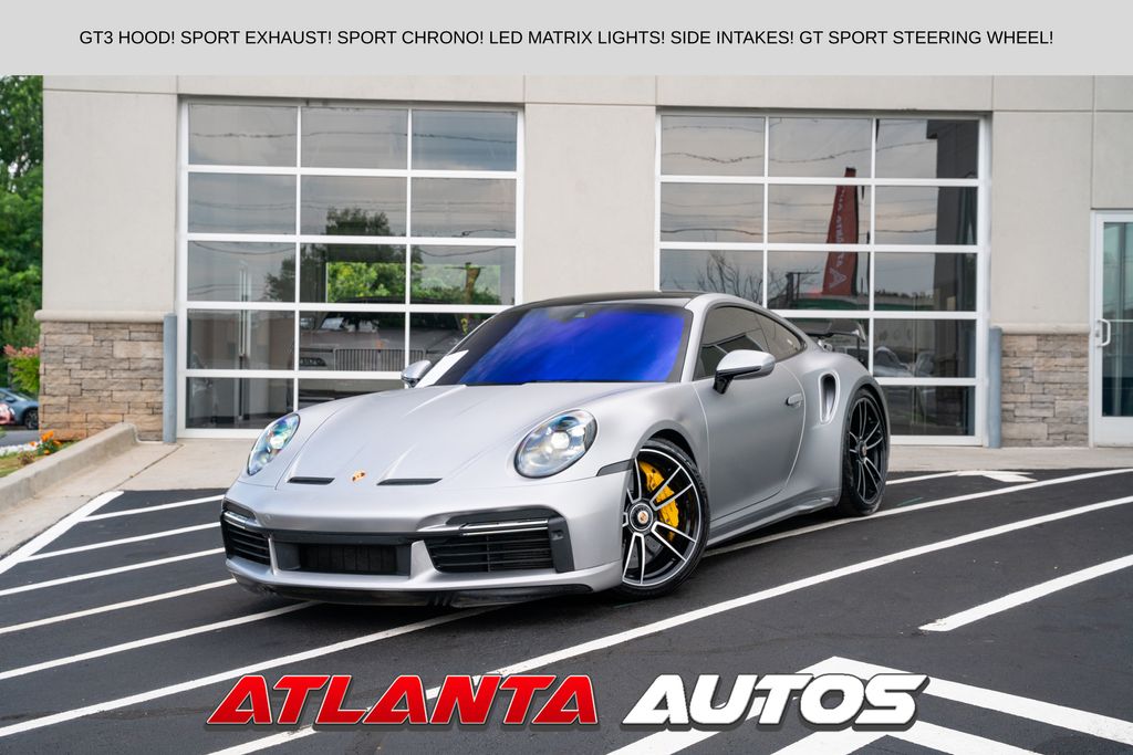 Dolomite Silver Metallic 2021 Porsche 911 Coupe All-Wheel Drive 8-Speed Automatic