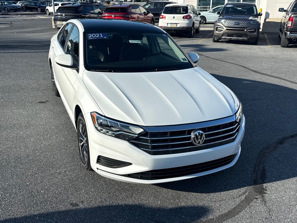 2021 Volkswagen Jetta 1.4T SE White at Bob Ruth Ford