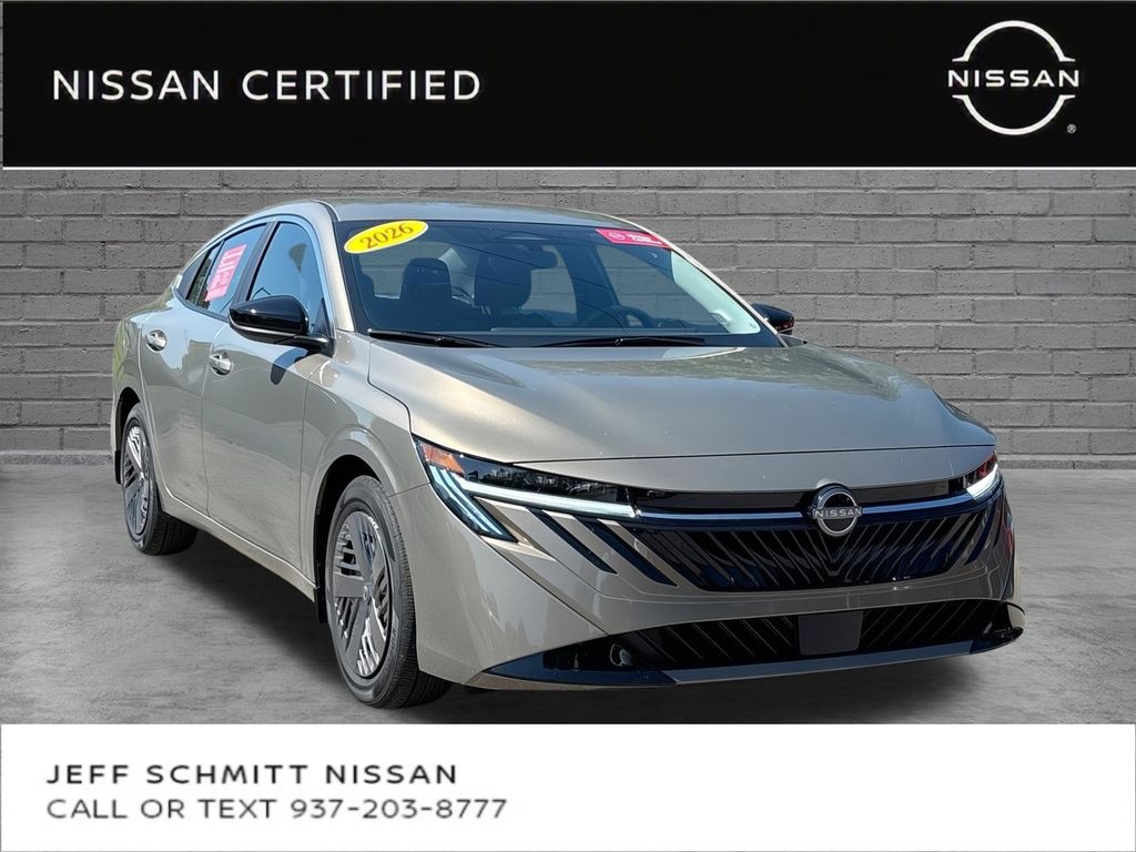 Imperial Bronze 2026 Nissan Sentra Sedan Front-Wheel Drive Continuously Variable Transmission