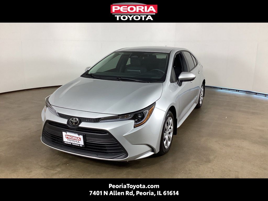 Classic Silver Metallic 2025 Toyota Corolla Sedan Front-Wheel Drive Continuously Variable Transmission