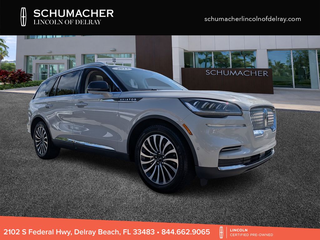 used 2023 Lincoln Aviator car, priced at $43,888