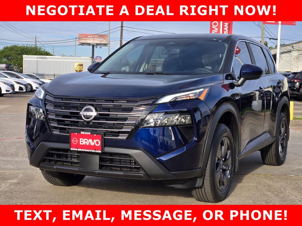 2026 Nissan Rogue SV Blue at South Houston Nissan