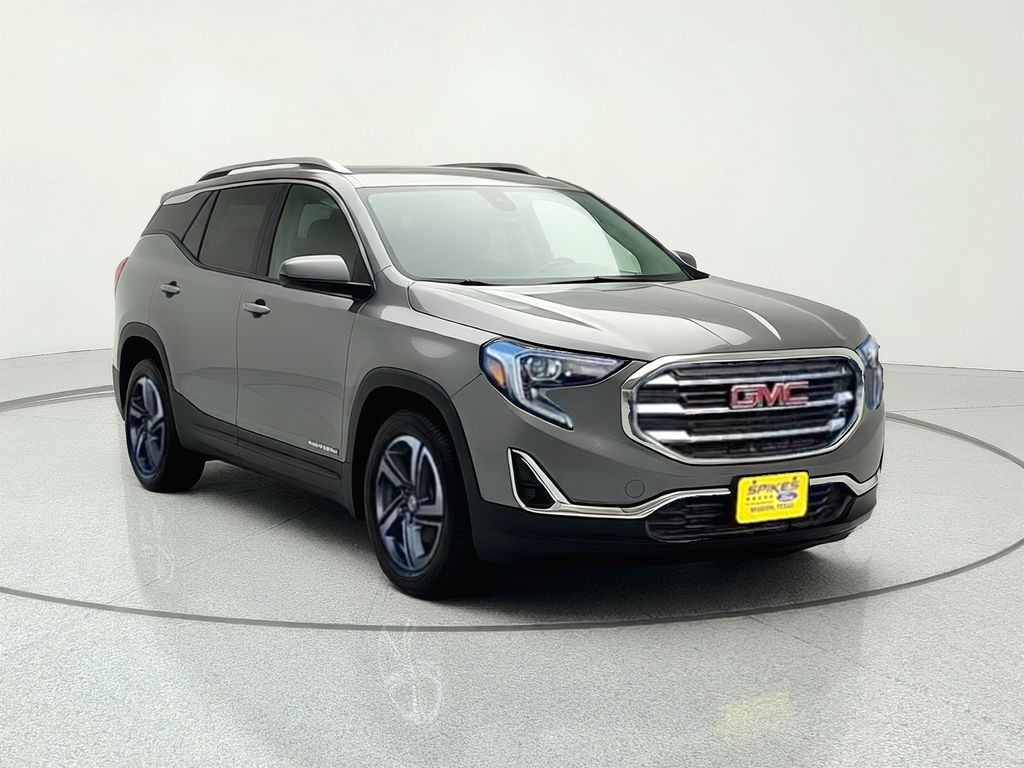 Gray (Satin Steel Metallic) 2021 GMC Terrain SUV / Crossover Front-Wheel Drive 9-Speed Automatic