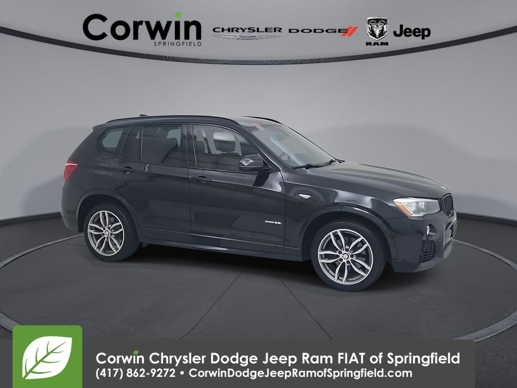 Black Sapphire Metallic 2015 BMW X3 SUV / Crossover All-Wheel Drive 8-Speed Automatic
