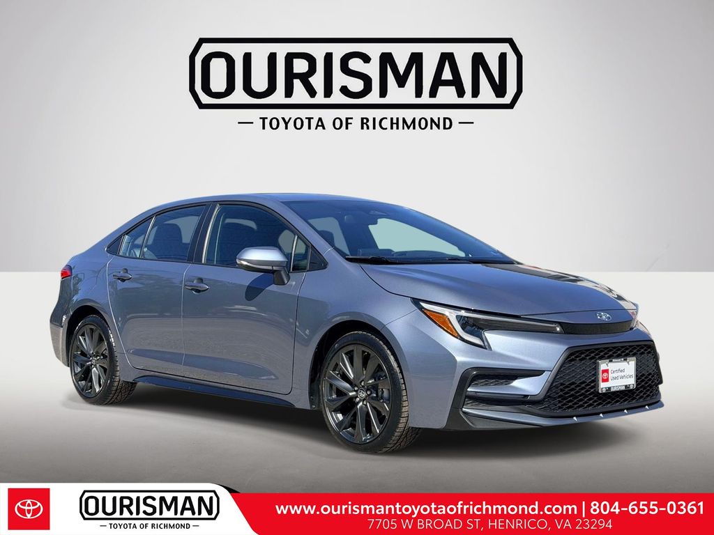 Celestite 2025 Toyota Corolla SE FWD Sedan Front-Wheel Drive Continuously Variable Transmission