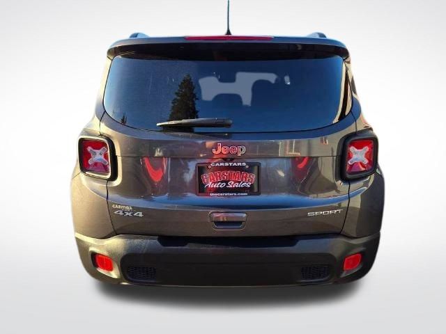 2018 Granite Crystal Metallic Clearcoat Jeep Renegade Sport 4X4 SUV