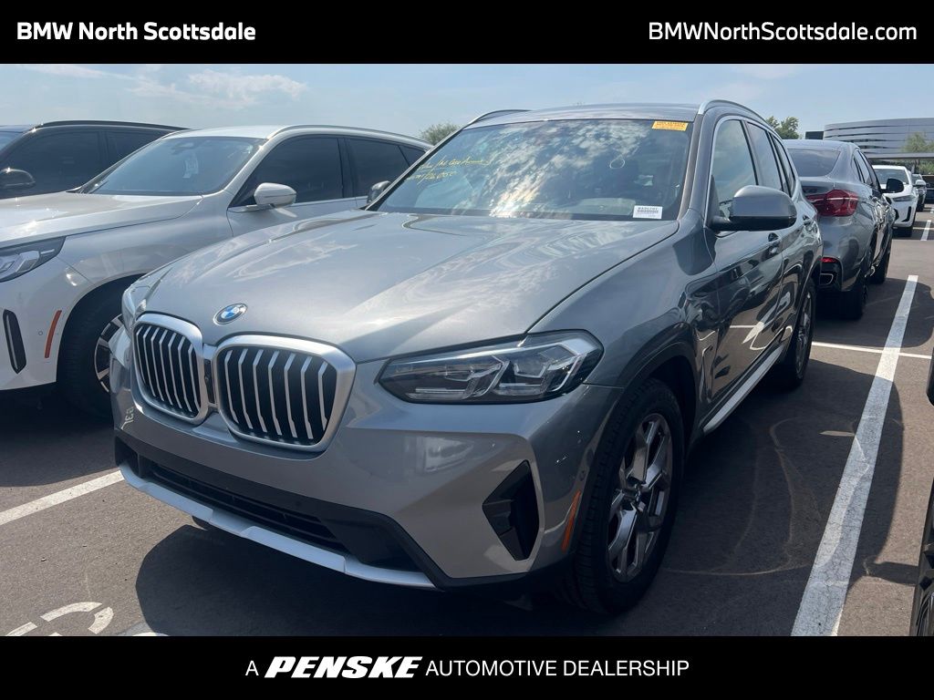 Skyscraper Gray Metallic 2024 BMW X3 SUV / Crossover All-Wheel Drive 8-Speed Automatic
