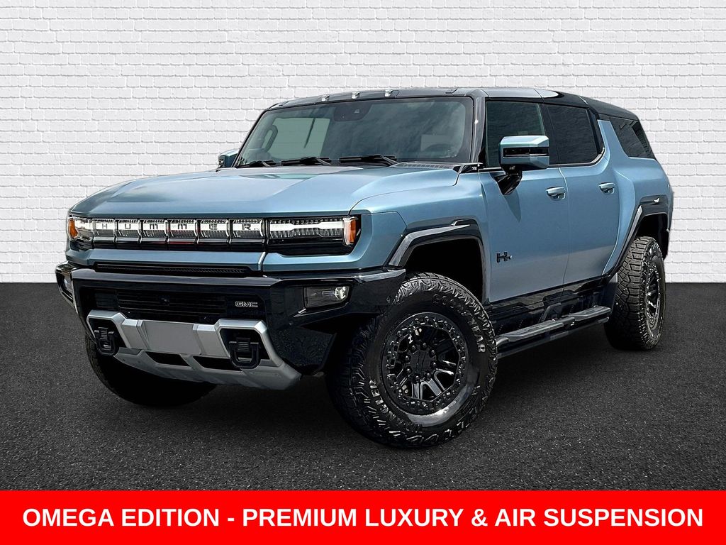 Neptune Blue Matte 2024 GMC Hummer EV SUV SUV / Crossover All-Wheel Drive 1-Speed Automatic