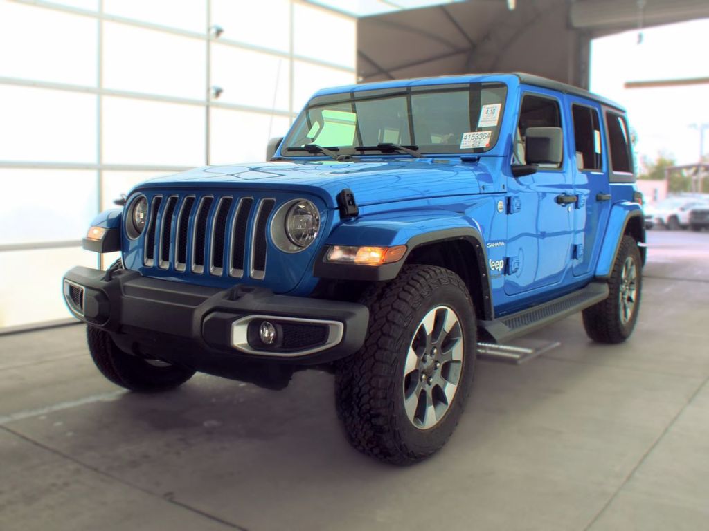 Blue Pearl 2022 Jeep Wrangler SUV / Crossover Four-Wheel Drive 8-Speed Automatic