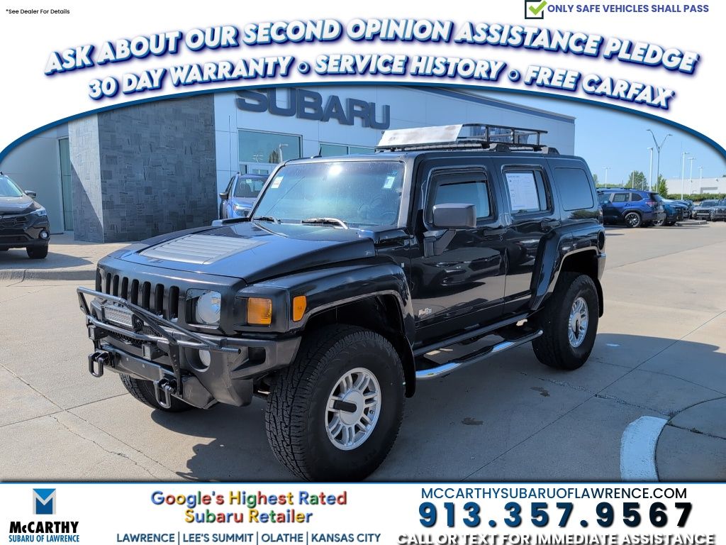 Midnight Blue Metallic 2008 Hummer H3 Base SUV / Crossover Four-Wheel Drive 4-Speed Automatic Overdrive