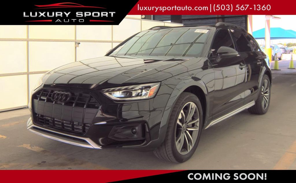 Black 2023 Audi A4 Allroad quattro Premium Plus 45 TFSI AWD Wagon All-Wheel Drive 7-Speed Automatic