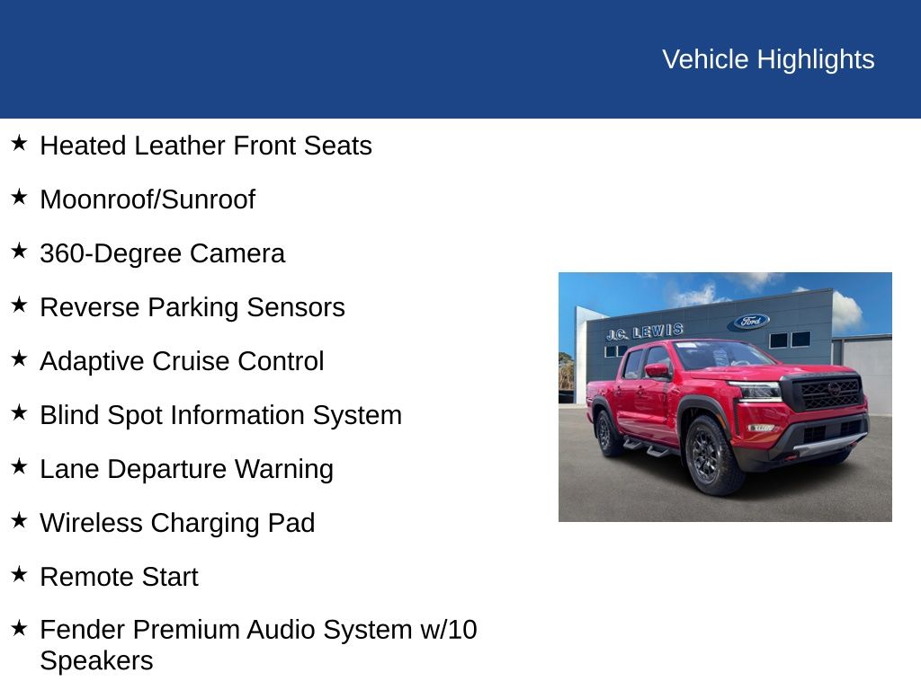 2024 Nissan Frontier Crew Cab PRO-X 4x2